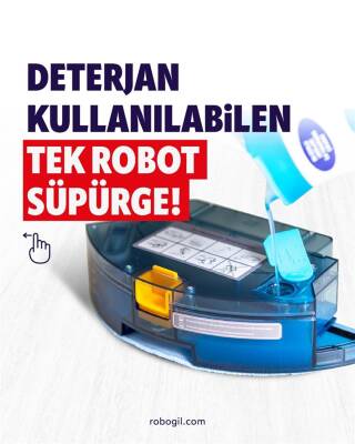 Robogıl Stella 500B Akıllı Robot Supurge Ve Paspas - 9