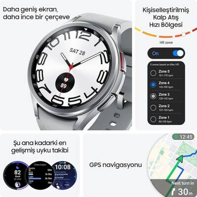 Samsung Watch 6 Classıc 47mm Galaxy Akıllı Saat - 2