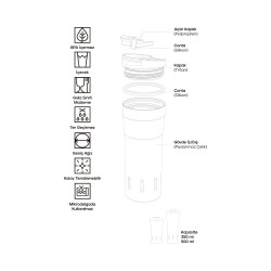 Santeco Karıba Termos 350ml - 1