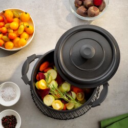 Schafer Black Master Derın Tencere 24 Cm - 5