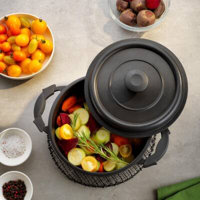 Schafer Black Master Derın Tencere 24 Cm - 5