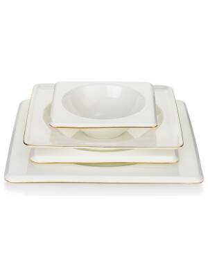 Schafer Blanc Bone 60 Prc Yemek Takımı Altın - 2