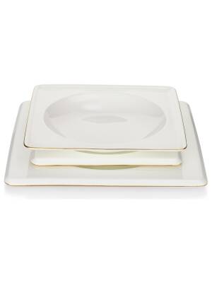 Schafer Blanc Bone 60 Prc Yemek Takımı Altın - 3