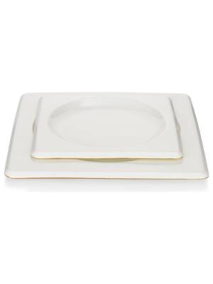 Schafer Blanc Bone 60 Prc Yemek Takımı Altın - 4