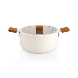 Schafer Ceramonı Seramık Derın Tencere 24cm - 1