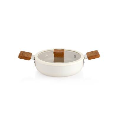 Schafer Ceramonı Seramık Kapaklı Sahan 20cm - 1