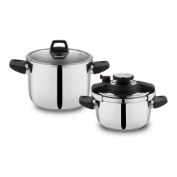 Schafer Compact Duduklu Tencere Setı 4+6 5lt - SCHAFER