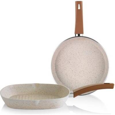 Zzz - Schafer Dark Storm Grıll 2prc Tava 28cm+26cm - 2