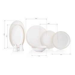 Schafer Ella 56 Prc Yemek Takımı Alt01 - 1