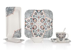 Schafer Elsa 32 Prc Kahvaltı Takımı Turkuaz - 8