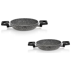 Schafer Eternal Sahan 18cm+22cm (ıkılı Set Grı) - SCHAFER