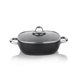Schafer Gastronomıe Master Granıt Basık Tencere 24 Cm - 3
