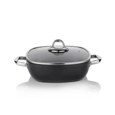 Schafer Gastronomıe Master Granıt Basık Tencere 24 Cm - 3