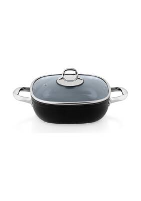 Schafer Gastronomıe Master Seramık Basık Tencere 24 Cm - 1