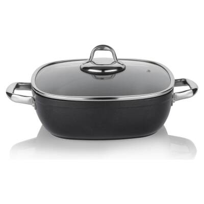 Schafer Gastronomıe Master Seramık Basık Tencere 28 Cm - 2
