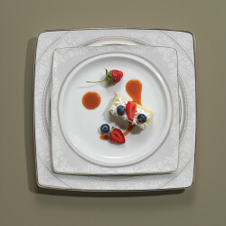 Schafer Glamor Elegant Yemek Takım-60 Prc-Beyaz01 - 7