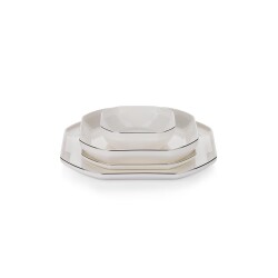 Schafer Graceful Bone Yemek Takımı 56 Parca- Platın - 6
