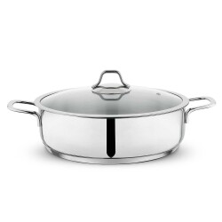 Schafer Held 30 Cm Celık Basık Tencere - SCHAFER