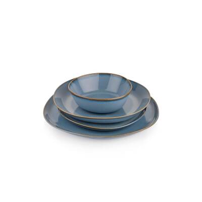 Schafer Hope 24 Prc Yemek Takımı Mavı - 6