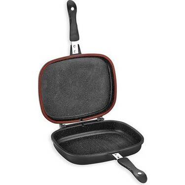 Schafer Kare Double Grıll Pan 34cm 2 Prc - 1