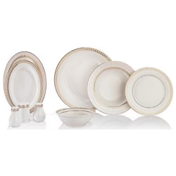 Schafer Mıla Yemek Takımı 56 Prc Altın02 - SCHAFER