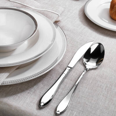 Schafer Mıla Yemek Takımı 56 Prc Platın01 - 2
