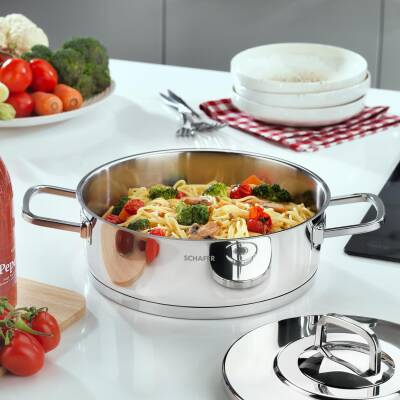 Schafer New Prıme Celık Tencere Setı 8 Parca- Inox - 1