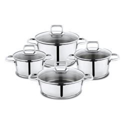 Schafer New Stahl 8 Prc Celık Tencere Set - SCHAFER