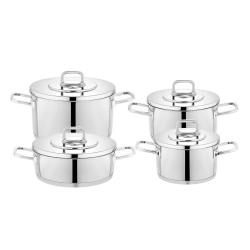 Schafer Prıme 8 Prc Tencere Setı - Inox - SCHAFER