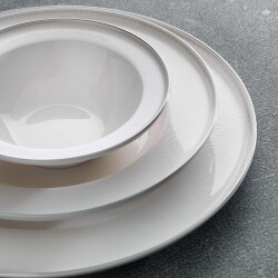 Schafer Queen Lıny Bone Yemek Takımı-60 Prc.-gumus01 1s5901 - 1