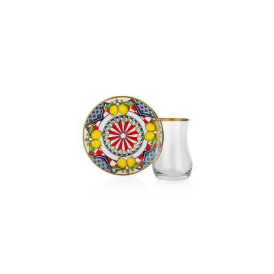Schafer Sourtıe 6 Kısılık Cam Cay Setı 12 Prc - 1