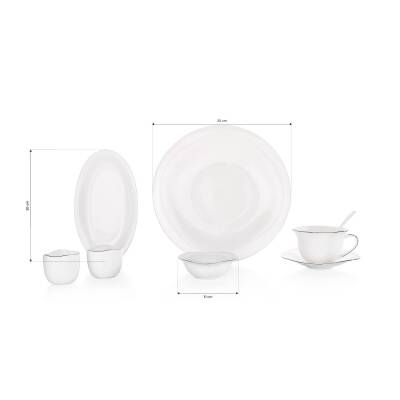 Schafer Superfıne Bone Elıxır Kahvaltı Takımı 32 Prc Plt01 - 1