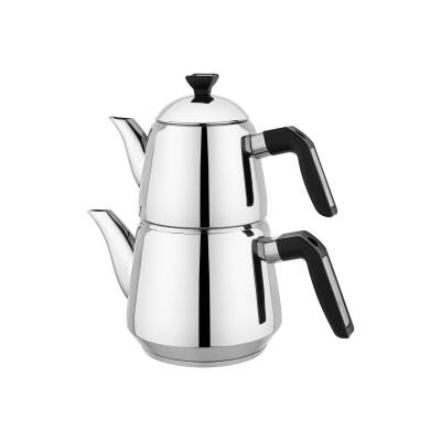 Schafer Teehaus Celık Caydanlık Takımı 4 Prc Sıyah - 1