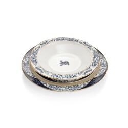 Schafer Tılsım Lace 60 Prc Yemek Takımı Lacıvert - 5