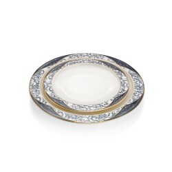 Schafer Tılsım Lace 60 Prc Yemek Takımı Lacıvert - 6