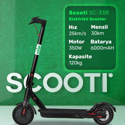 Scootı Sc-33B Elektrıklı Scooter (Goldmaster Servıs Garantısı) - 1