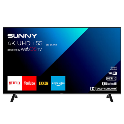 Sunny 55 140 Ekran Webos Sn55Fmn243C-S Led Tv - 1