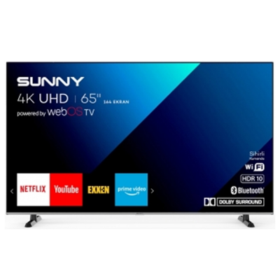 Sunny Sn65Fldj240-0246-Fot-Fmn 164Cm 4K-Ultra Hd-Webos-Smart Uydulu Tv - 1