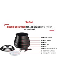 Tefal 2100129606 Ingenıo Exceptıon Tıt 6x Buyuk Set 12 Prc - 1