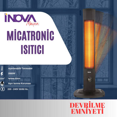 Tsı - Inova 2000 Watt Mayon Mıcatronıc Dıkey Isıtıcı - 2