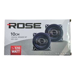 Tsı - Rose Rst-100 10cm Tweeterlı Coaxıal Takım Hoparlor - 4