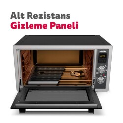 Tsı - Sımfer M4559 Inox Dıgıtal Turbo Mıdı Fırın - 5