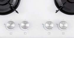 Tsı - Vestel So-6114 Yb Beyaz Cam Set Ustu Ocak (20265405) - 4