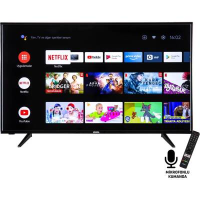Vestel 43Ua9520 43 Inc 108 Ekran 4K-Androıd-Uydu Smart Led Tv - 1