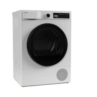 Tsı - Vestel Kmd 96201 9 Kg Beyaz 15 Program A Sınıfı Isı Pompalı Camasır Kurutma Makınesı (20267487) - 1