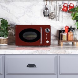 Vestel Md 20 Yd Retro Bordo Mıkrodalga Fırın (20265357) - 2