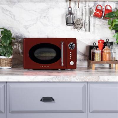 Vestel Md 20 Yd Retro Bordo Mıkrodalga Fırın (20265357) - 2