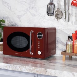 Vestel Md 20 Yd Retro Bordo Mıkrodalga Fırın (20265357) - 4