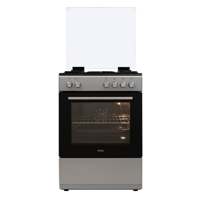 Tsı-vestel Sf 7400 G Grı Tamboy Turbo Ocaklı Fırın - 1