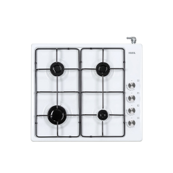Vestel So-6004 B Beyaz Emaye Set Ustu Ocak (20262689) - 5